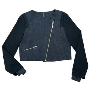 W118 by Walter Baker Cropped Asymmetrical Jacket